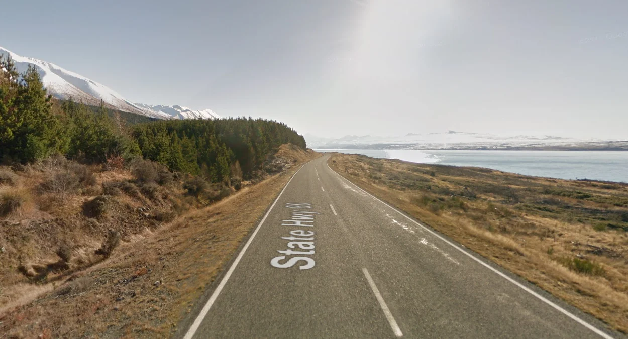 南阿爾卑斯80號國道冰川谷