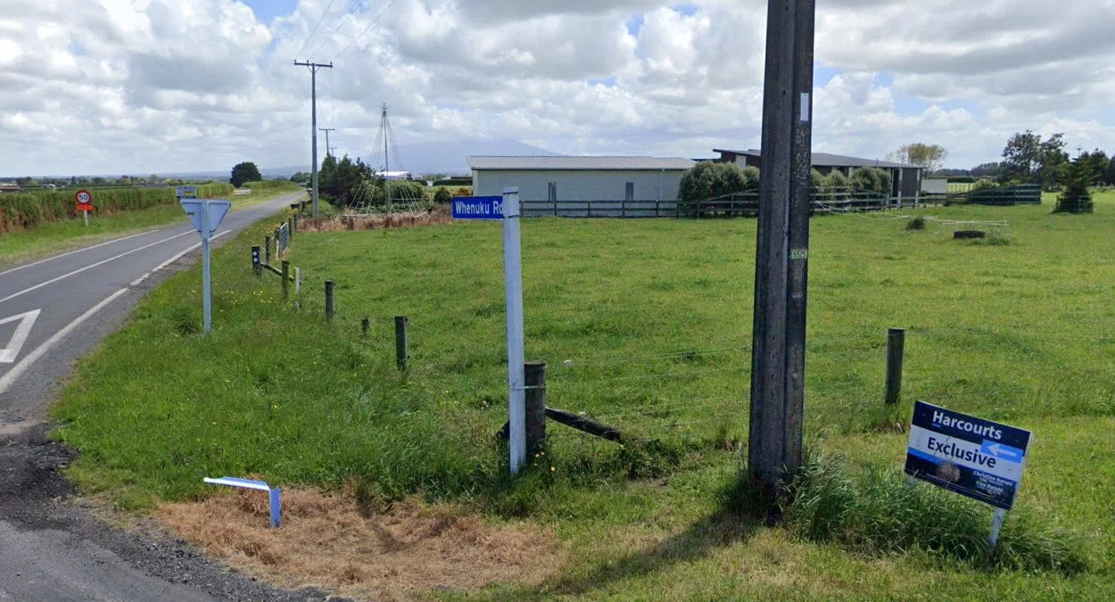 紐西蘭藍色路牌