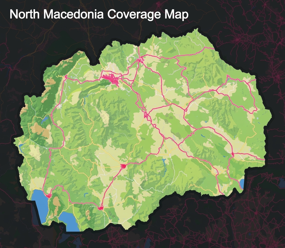 稀疏街景覆蓋範圍