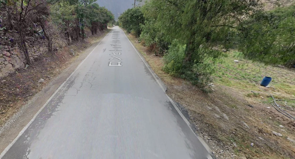 秘魯道路標線特色