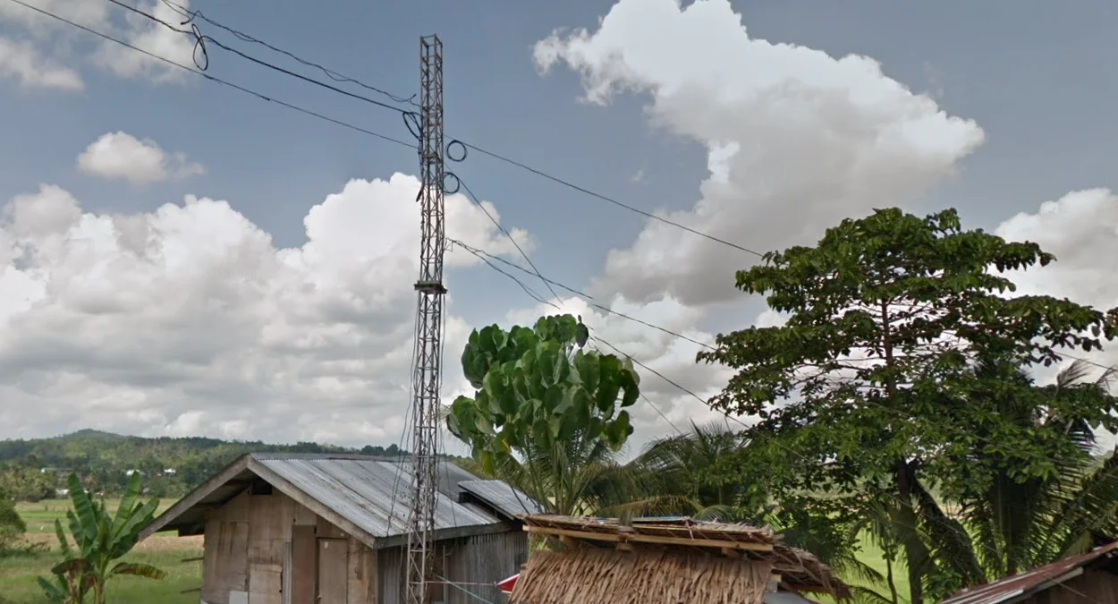 民答那峨方形金屬網桿