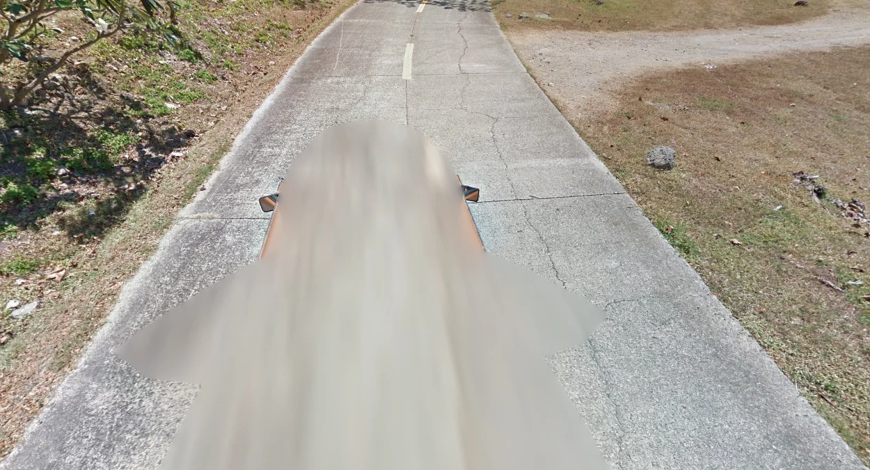 科雷希多島橙色街景車