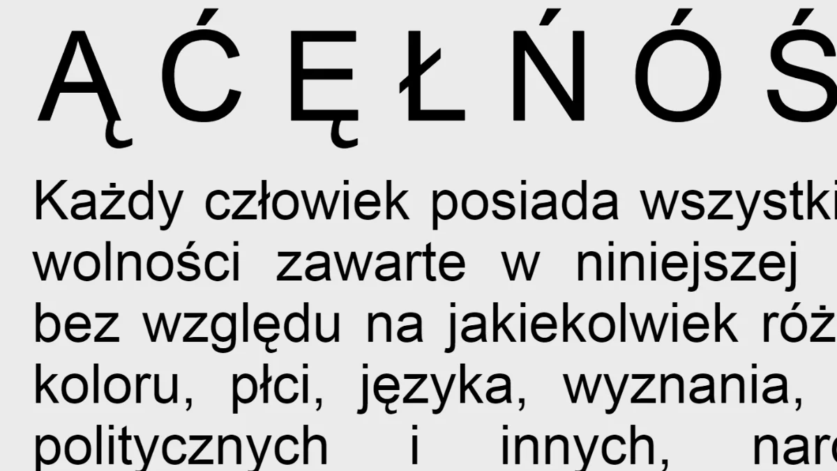 波蘭語獨特字母與發音