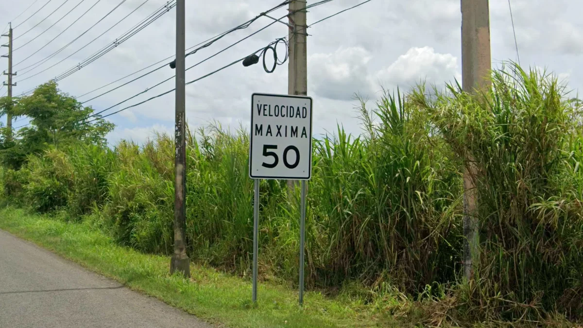 西班牙語限速標誌