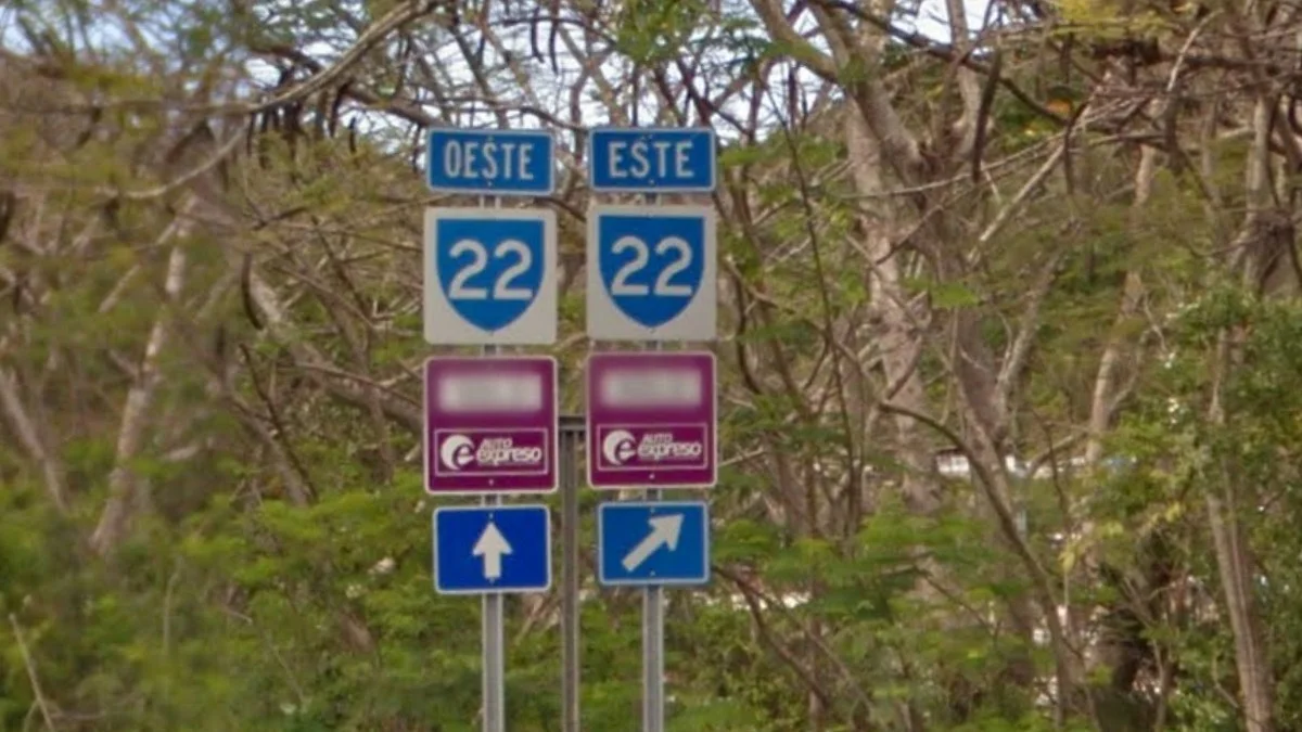 獨特高速公路標誌