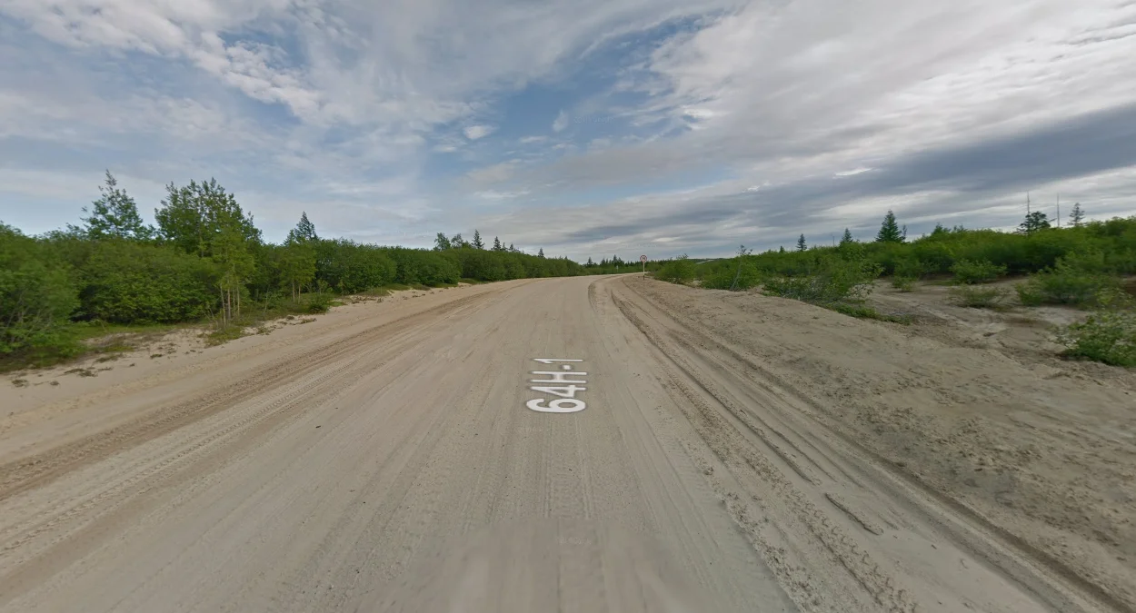 奧哈未鋪設沙質道路