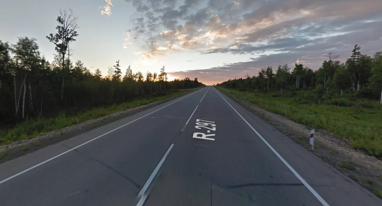 阿穆爾州P-297日落街景