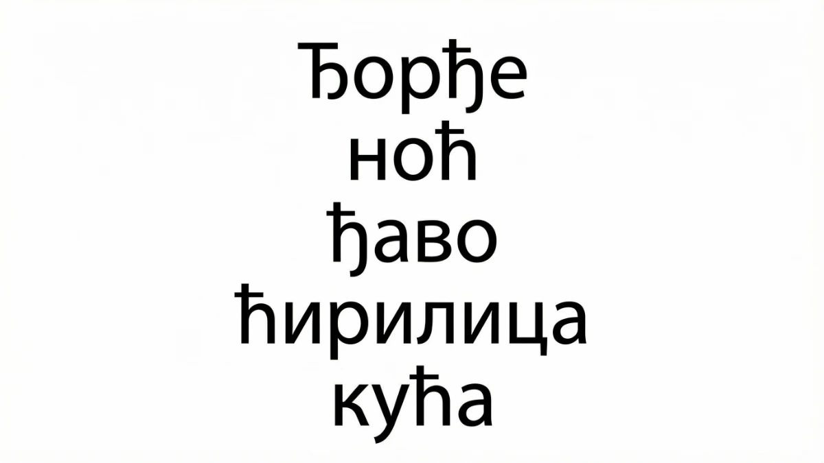 西里爾拉丁雙語字母