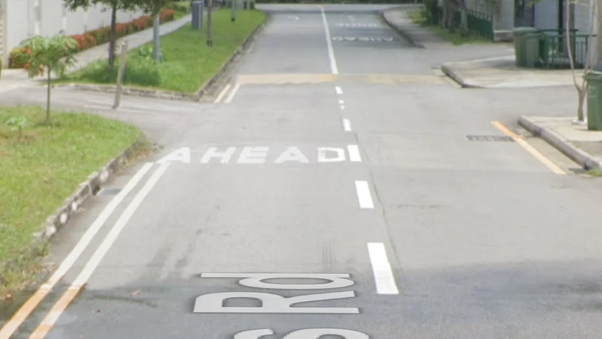 路面大型警告標語