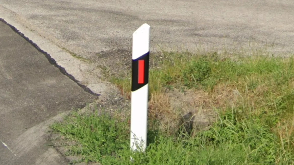 新型路樁紅色前反光片