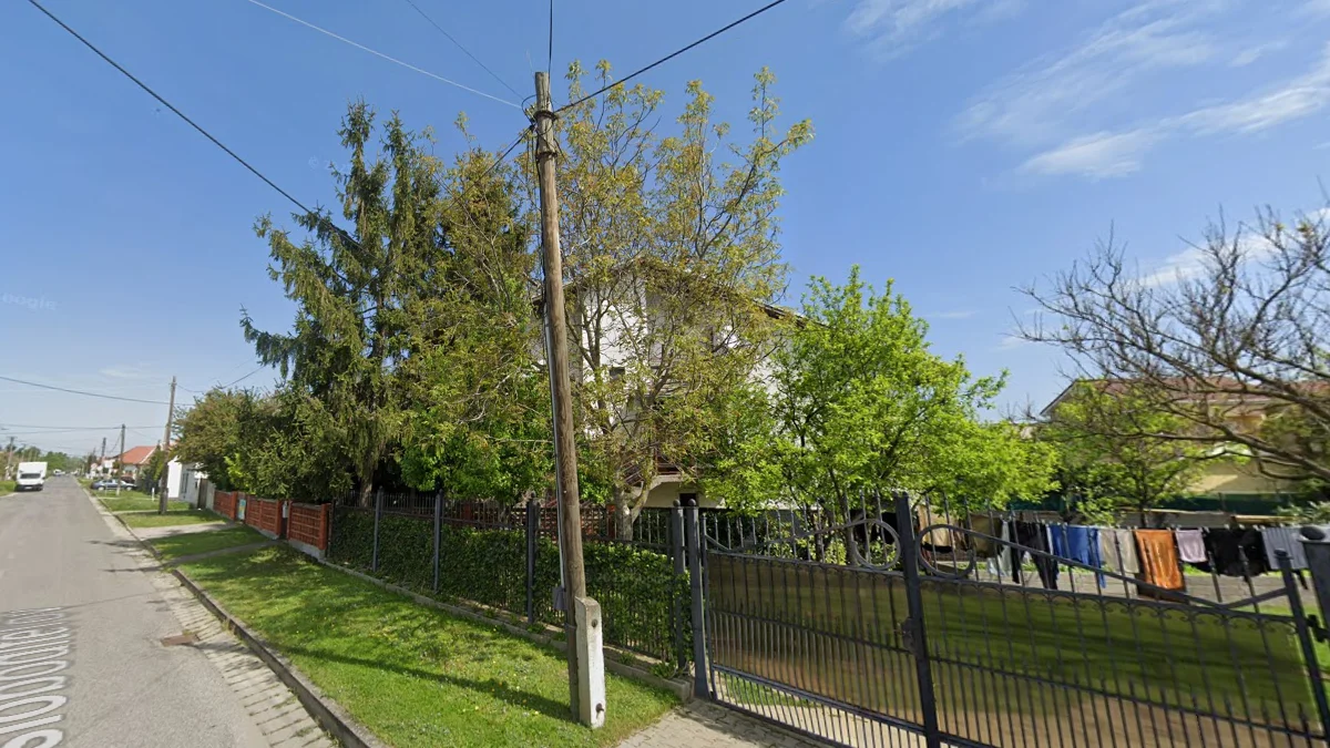 木製電線桿與白色水泥支撐