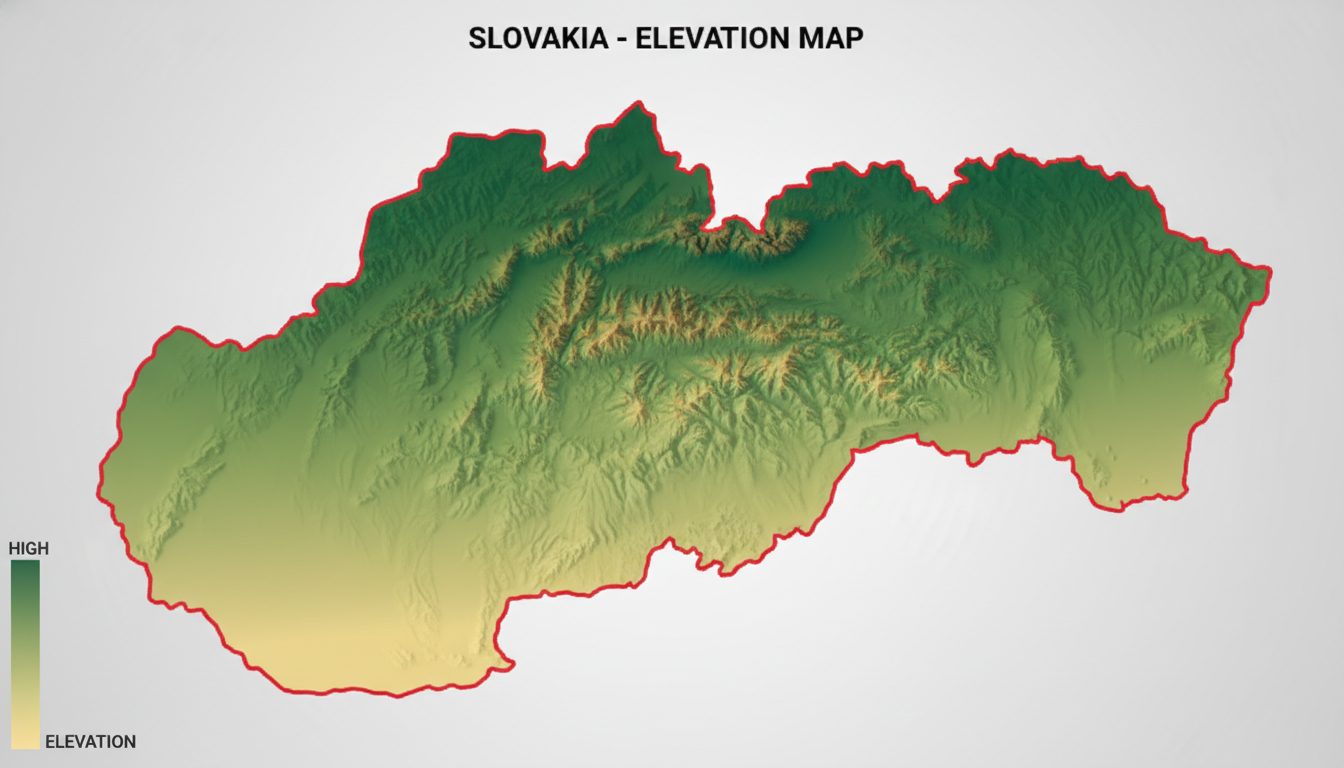 中部與北部高山