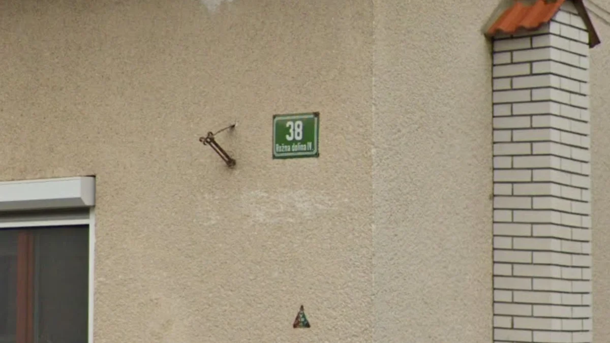 盧布爾雅那綠色門牌