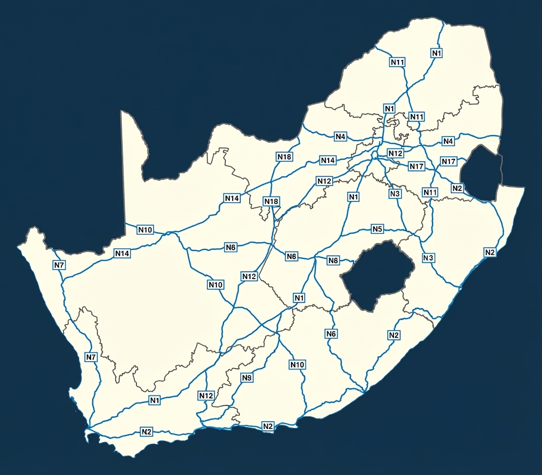 高速公路N字母標誌