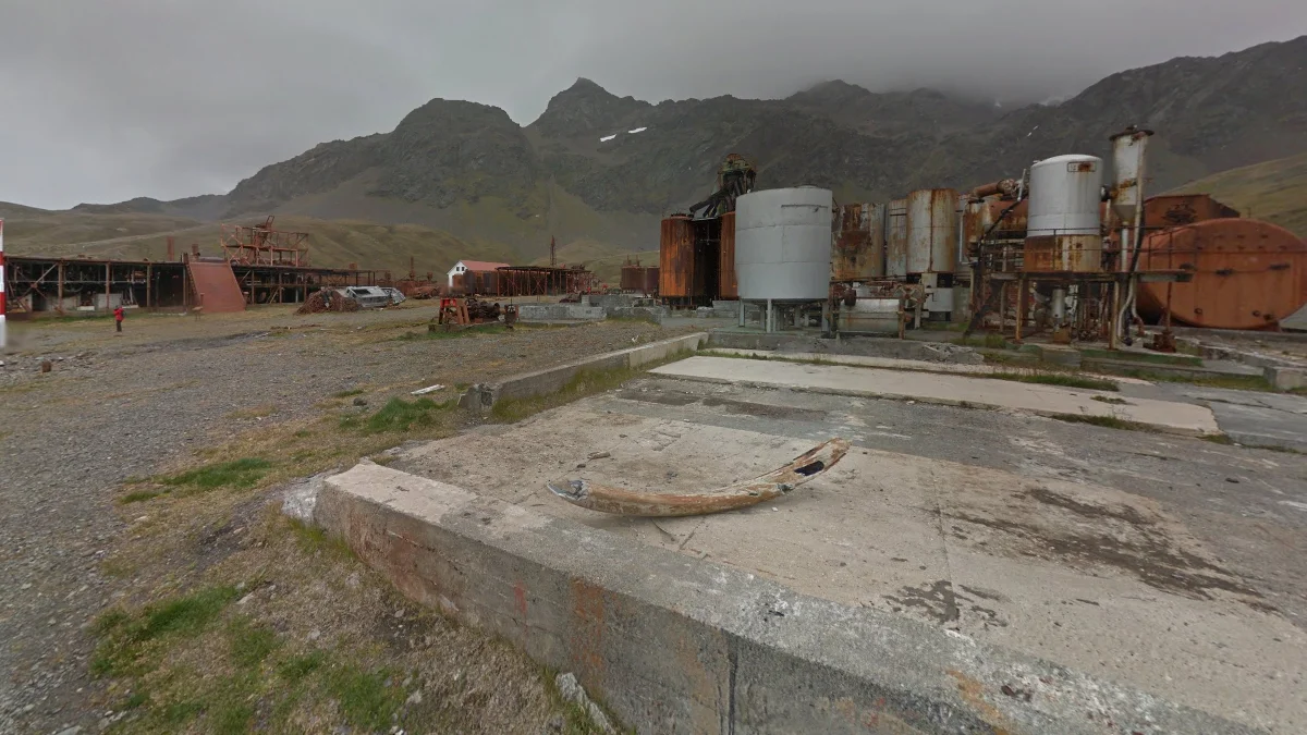 格里特維肯廢棄生鏽機械