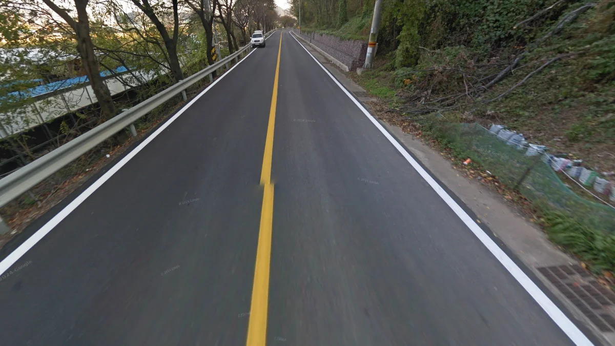 道路黃色中間線