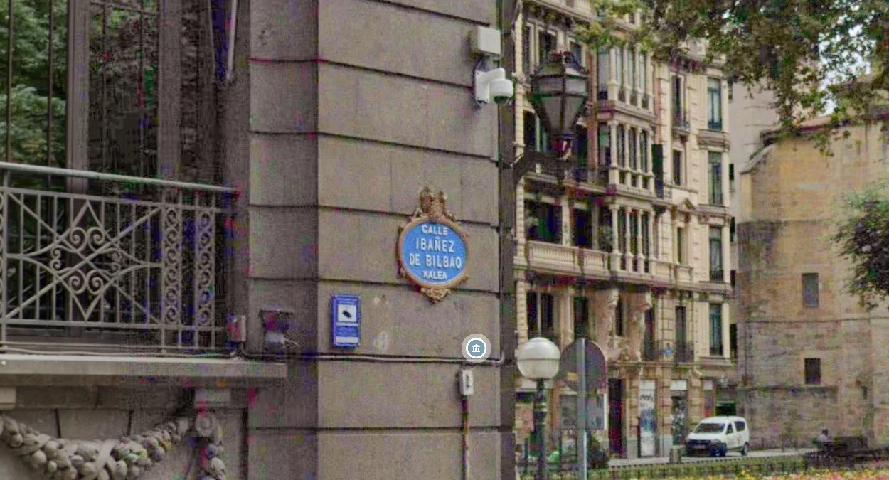 畢爾包的華麗街牌