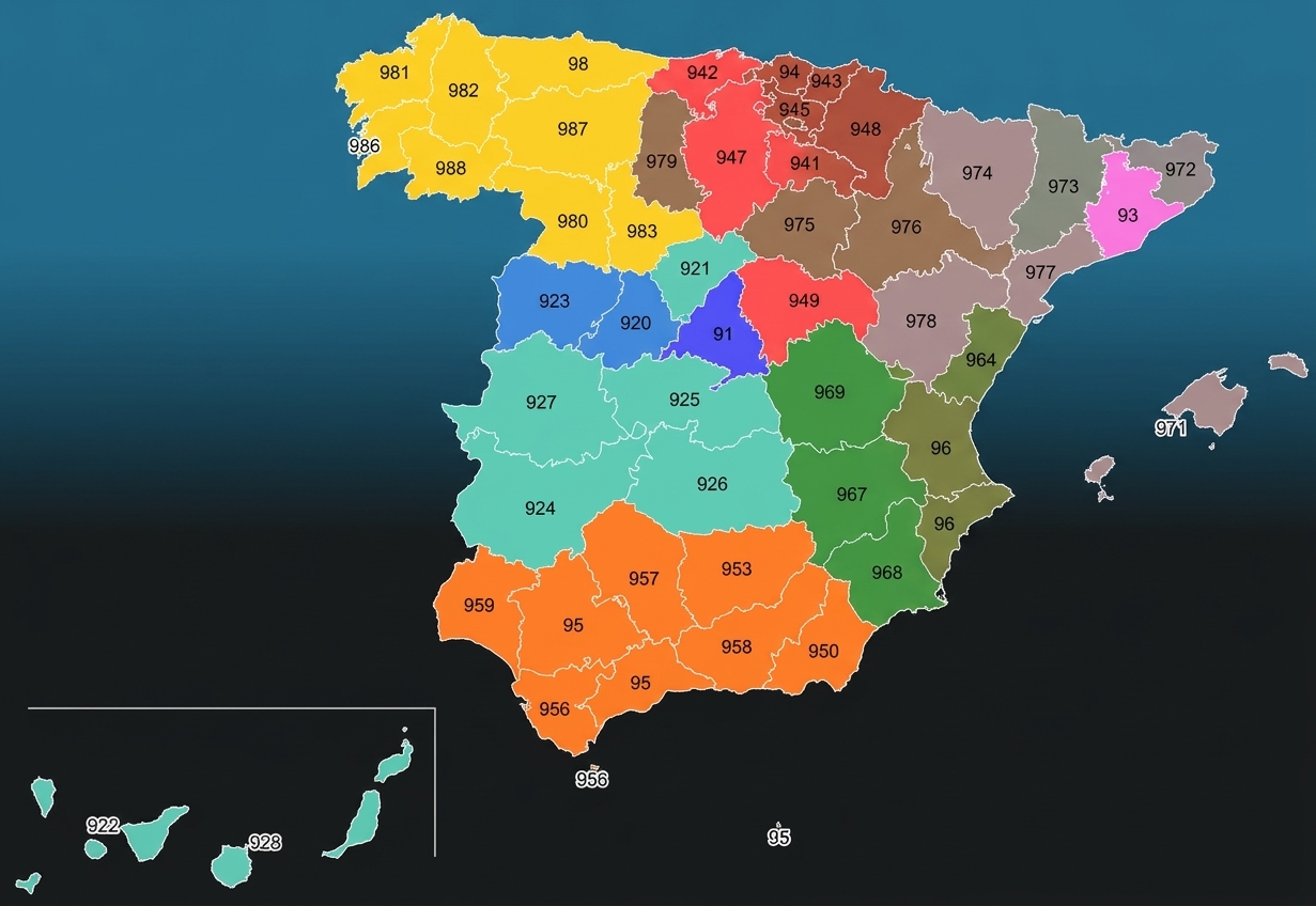 電話區碼是區域線索