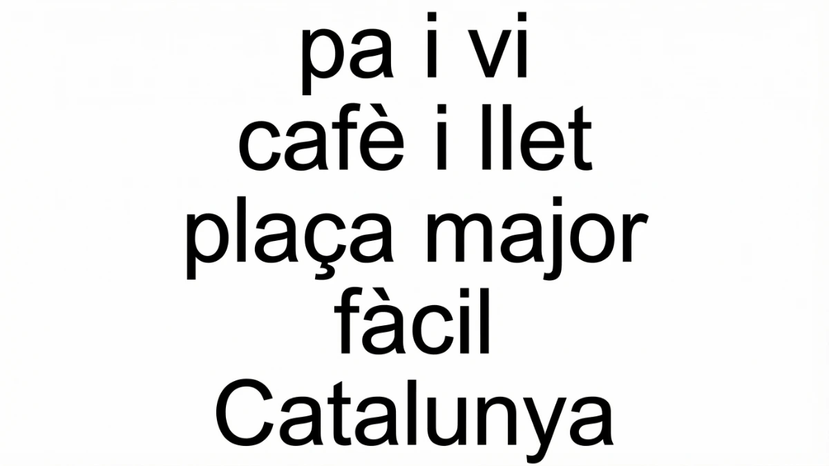 加泰隆尼亞語的特徵