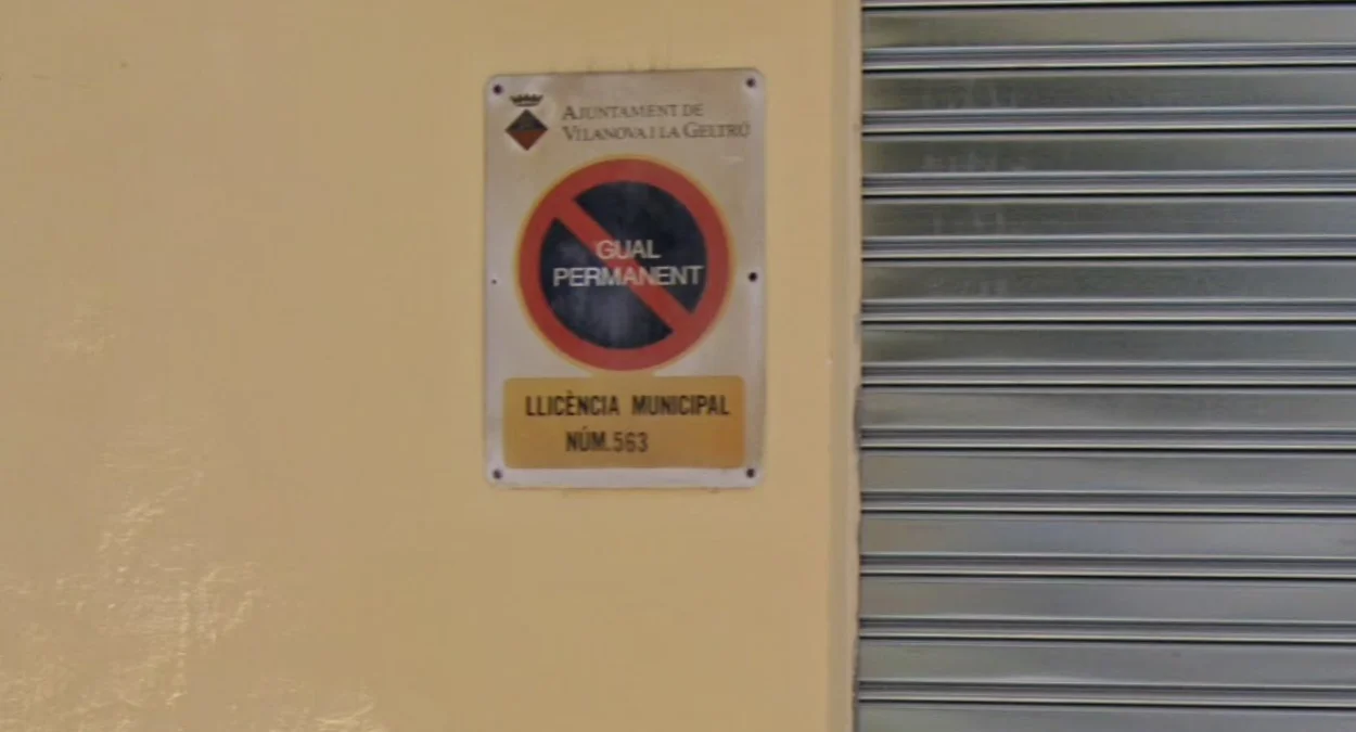 加泰隆尼亞語的禁停標誌