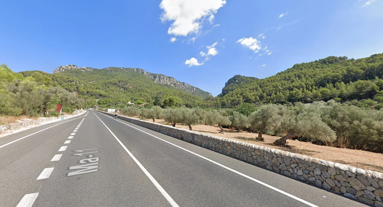 馬略卡島西北部的高山