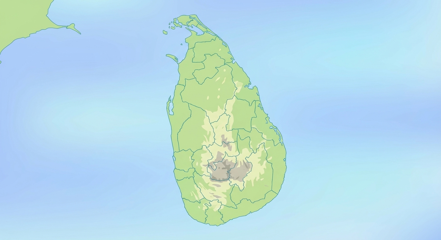 斯里蘭卡地形特徵