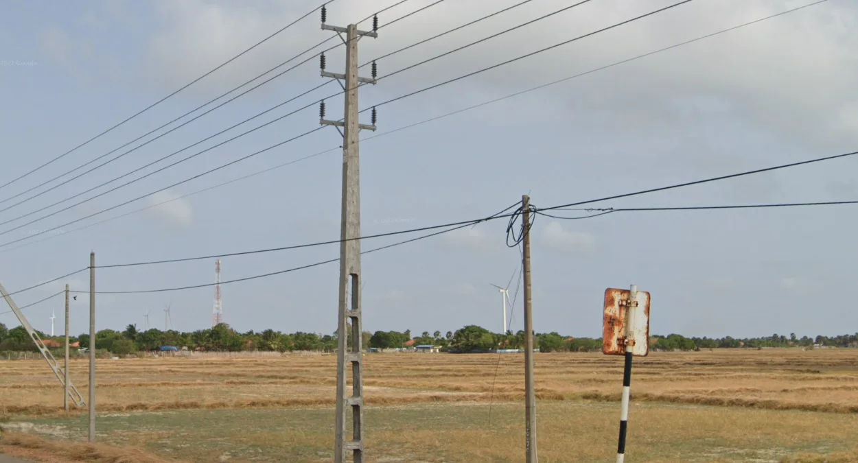 獨特的混凝土電線桿