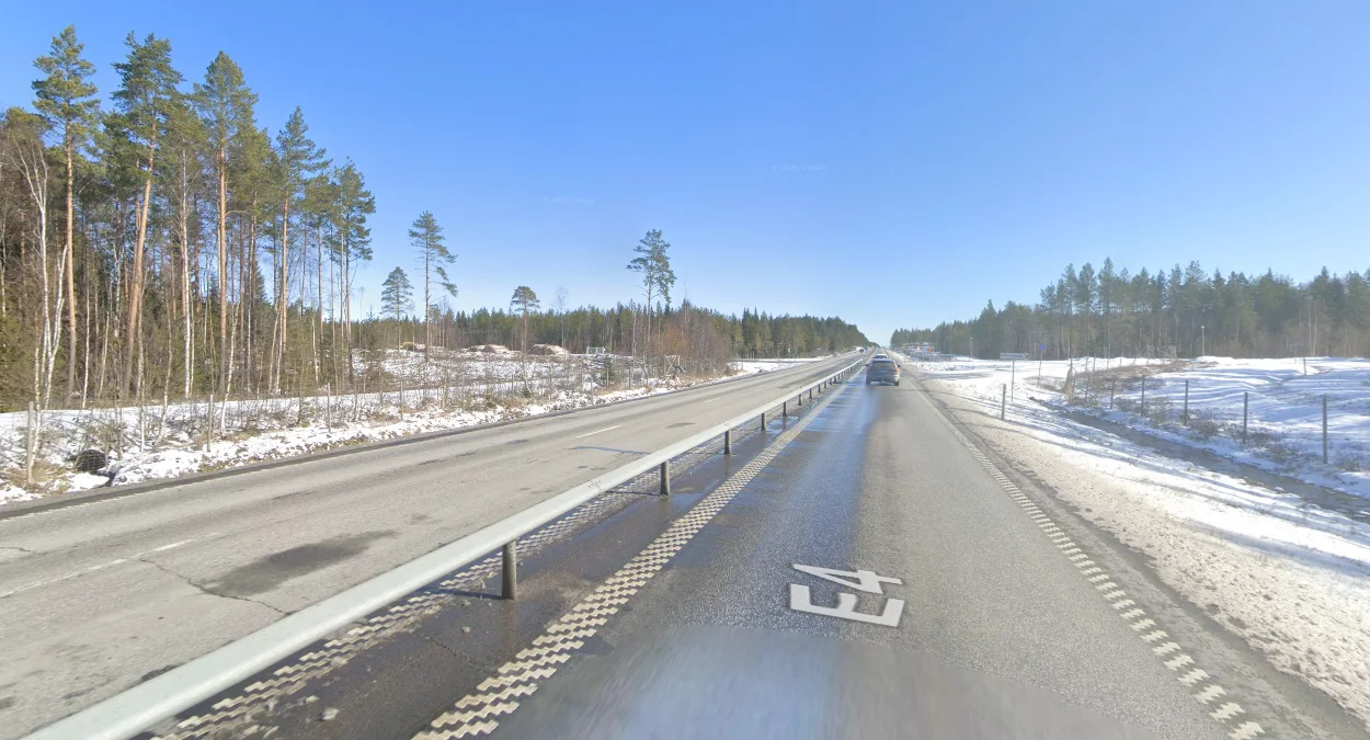 E4公路於默奧至芬蘭邊境段