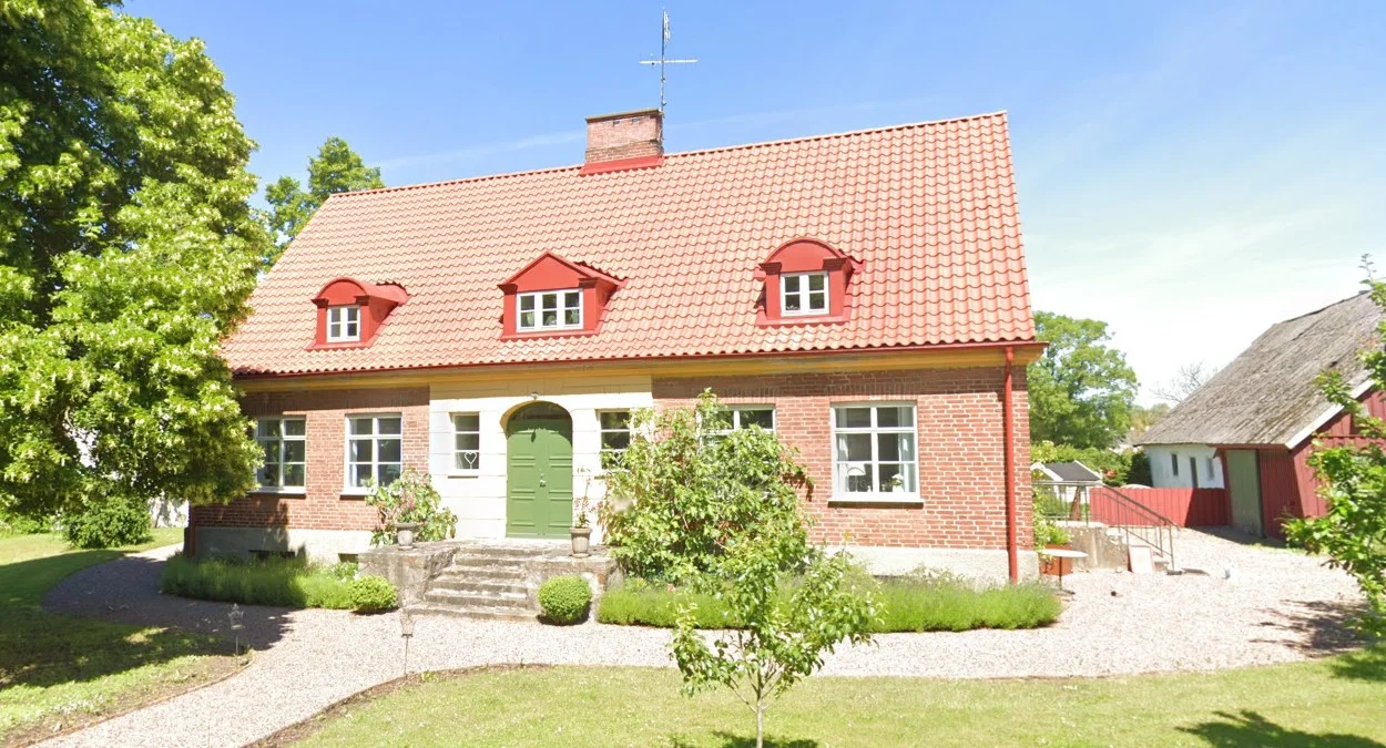 斯科訥常見的紅磚單戶住宅