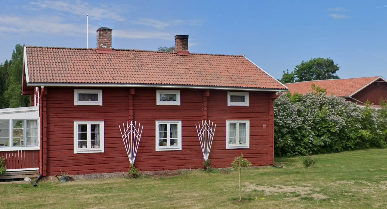 達拉納中部的獨特木工建築