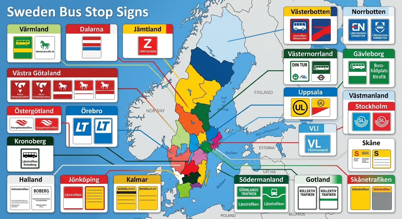 瑞典的國道與地區道路編號