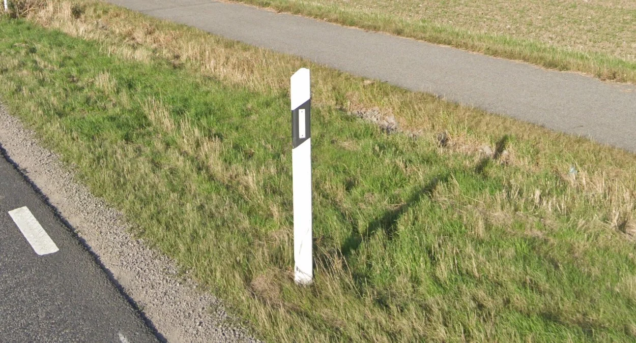 南部地區的楔形護柱