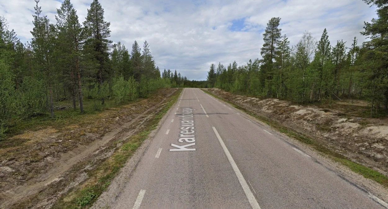 99號公路北段的沙地