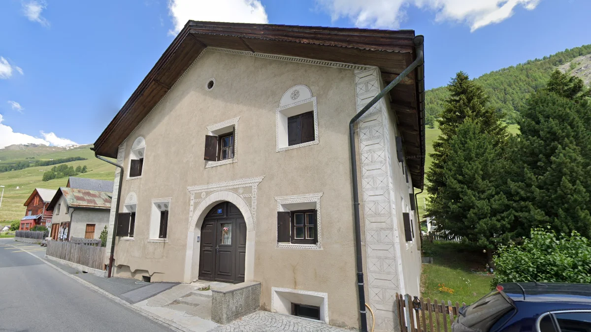 格勞賓登石屋彩繪