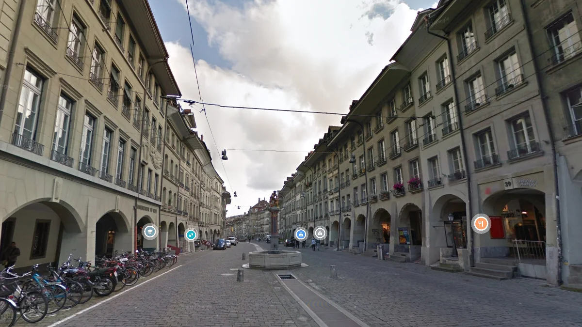 伯恩市中心獨特建築