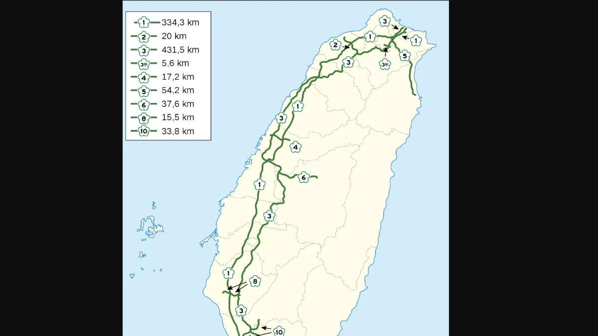 國道系統編號規則