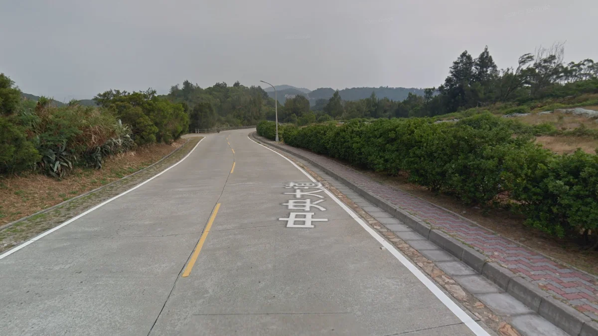 馬祖丘陵混凝土路