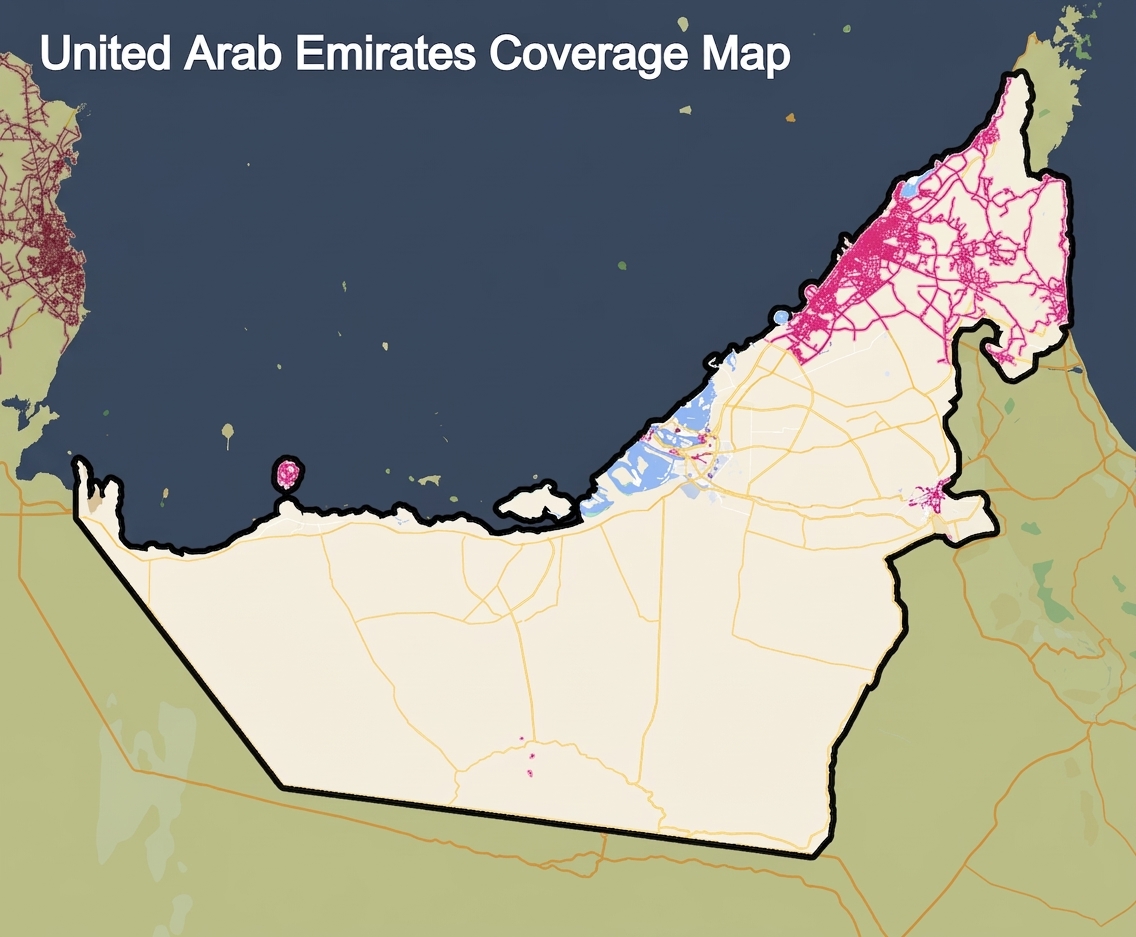 街景主要覆蓋東北部