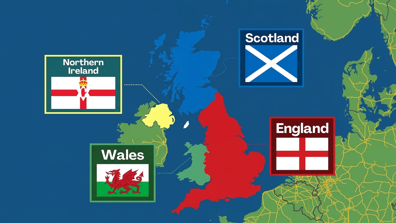 英國各地區特色與海外領土