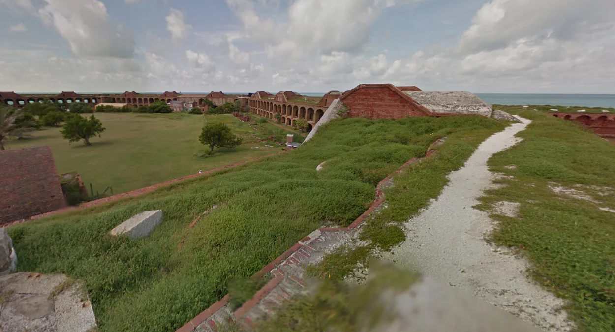 乾龜國家公園六角磚結構