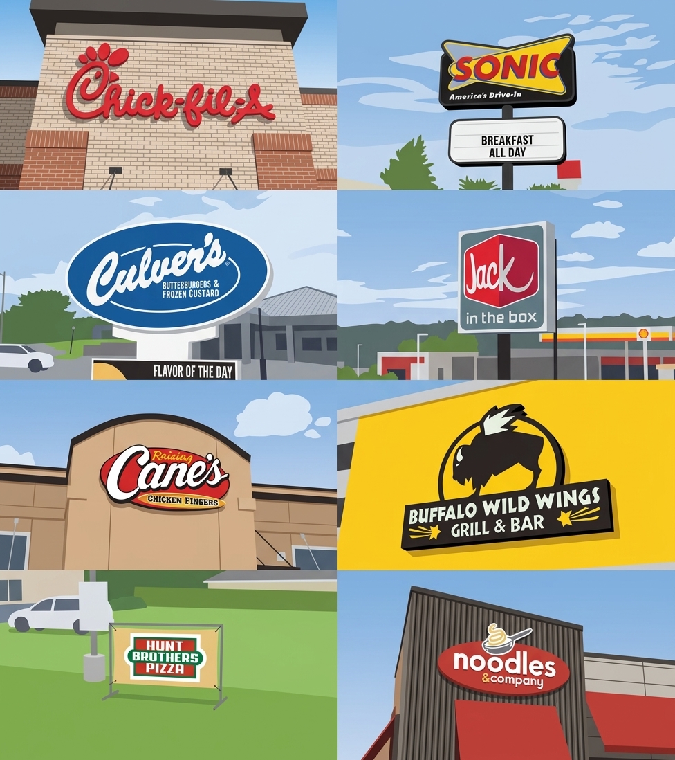 美國獨有連鎖餐廳