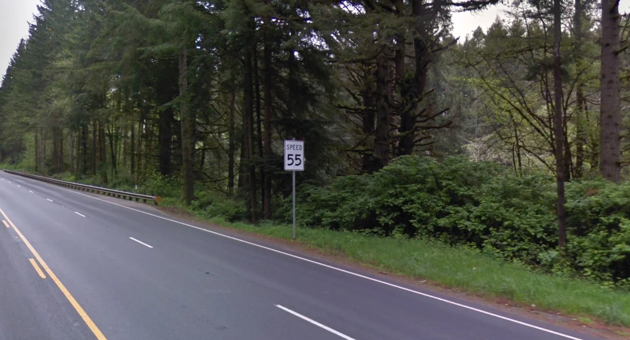 奧勒岡州速限牌「Speed」