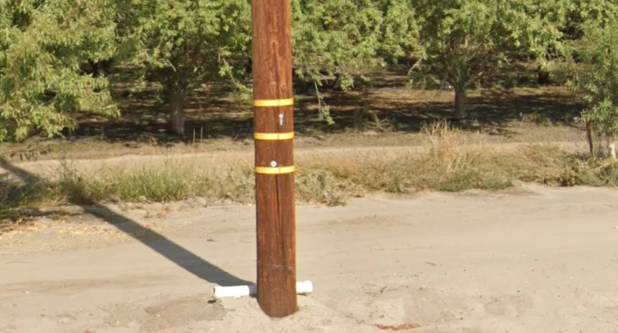 加州電線桿三黃條