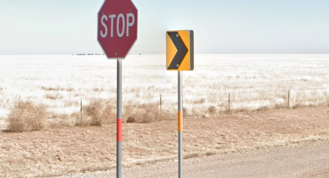 德州標誌桿黃/紅帶