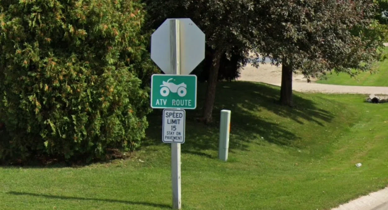 威斯康辛州ATV路線牌