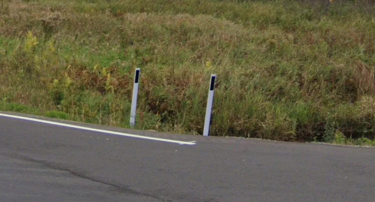 威斯康辛州白色路樁