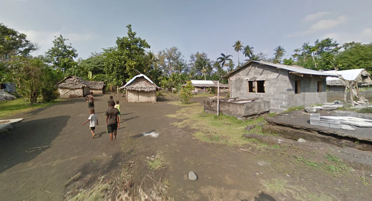 茅草屋頂村莊恩杜帕哈科爾