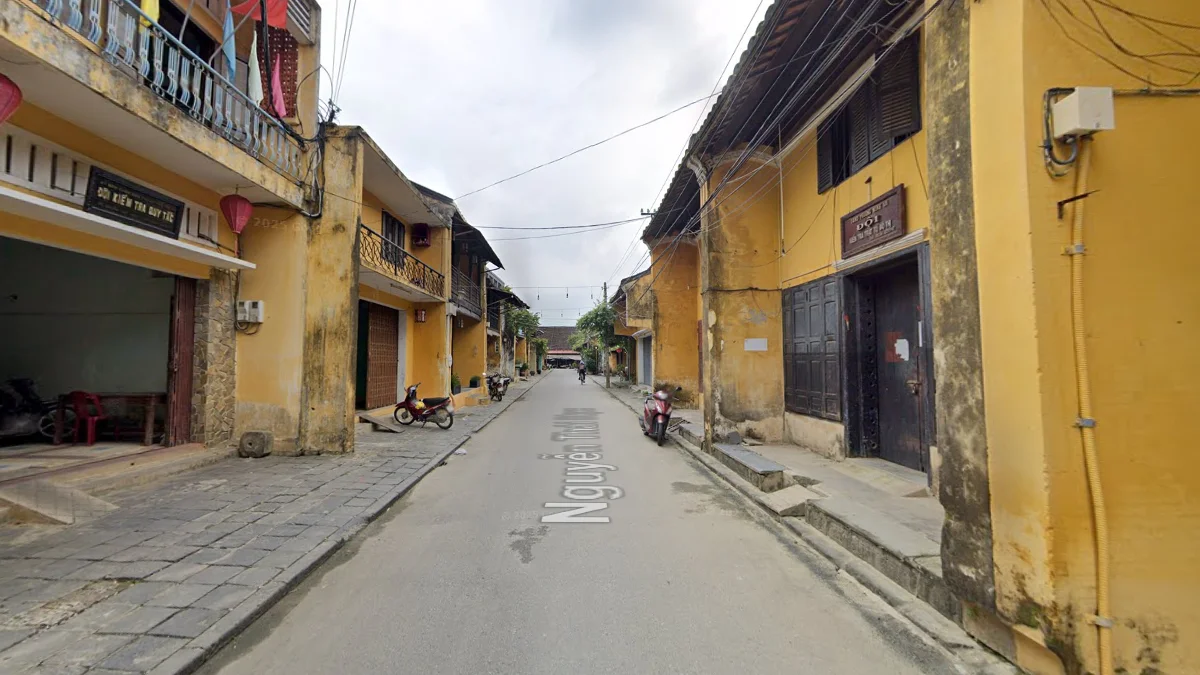 會安古鎮黃色建築